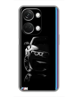 Чехол для OnePlus Nord 3 5G с картинкой «Силуэт BMW в темноте»