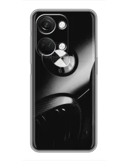 Чехол для OnePlus Nord 3 5G с картинкой «Эмблема BMW — макро»