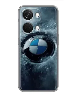 Чехол для OnePlus Nord 3 5G с картинкой «Логотип BMW — лед»