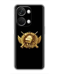 Чехол для OnePlus Nord 3 5G с картинкой «PUBG — оранжевый градиент»