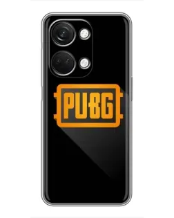 Чехол для OnePlus Nord 3 5G с картинкой «PUBG — рамка лого»