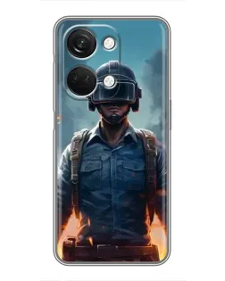 Чехол для OnePlus Nord 3 5G с картинкой «PUBG — реалистичный герой»