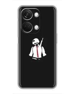 Чехол для OnePlus Nord 3 5G с картинкой «PUBG — силуэт воина»