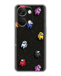 Чехол для OnePlus Nord 3 5G с картинкой «Космический паттерн Among Us»