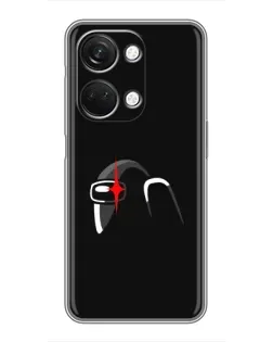 Чехол для OnePlus Nord 3 5G с картинкой «Among Us шлем»