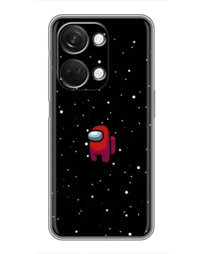 Чехол для OnePlus Nord 3 5G с картинкой «Красный Among Us»