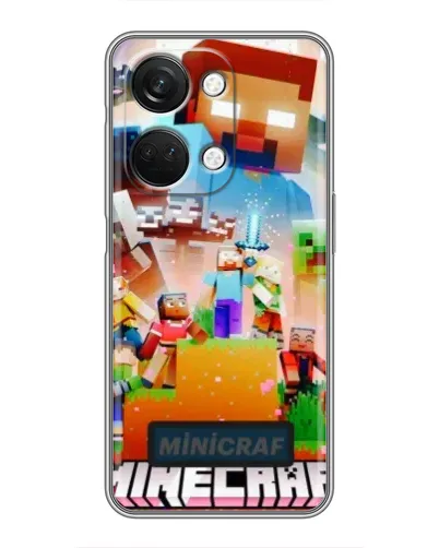 Чехол для OnePlus Nord 3 5G с картинкой «Minecraft герои игры»