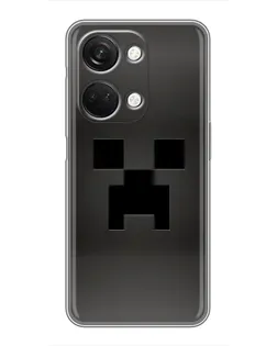 Чехол для OnePlus Nord 3 5G с картинкой «Черный крипер градиент»