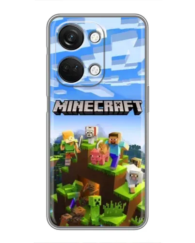 Чехол для OnePlus Nord 3 5G с картинкой «Minecraft классический мир»