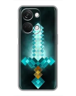 Чехол для OnePlus Nord 3 5G с картинкой «Алмазный меч неон»