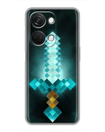 Чехол для OnePlus Nord 3 5G с картинкой «Алмазный меч неон»