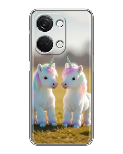 Чехол для OnePlus Nord 3 5G с картинкой «Пара единорогов» Чехол для OnePlus Nord 3 5G с картинкой «Пара единорогов»
