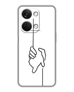 Чехол для OnePlus Nord 3 5G с картинкой «Рука держит»