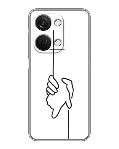 Чехол для OnePlus Nord 3 5G с картинкой «Рука держит»