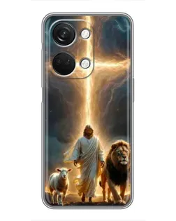 Чехол для OnePlus Nord 3 5G с картинкой «Лев Иуды и Свет»