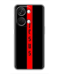 Чехол для OnePlus Nord 3 5G с картинкой «Красная линия веры»