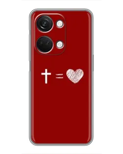 Чехол для OnePlus Nord 3 5G с картинкой «Уравнение любви» Чехол для OnePlus Nord 3 5G с картинкой «Уравнение любви»