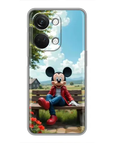 Чехол для OnePlus Nord 3 5G с картинкой «Микки на скамейке» Чехол для OnePlus Nord 3 5G с картинкой «Микки на скамейке»