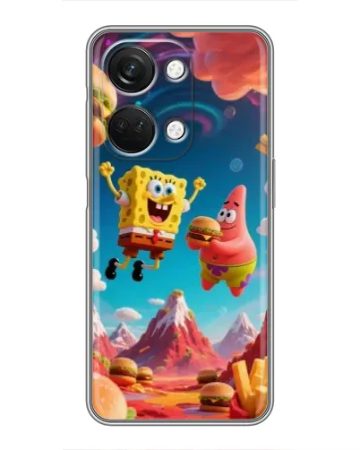 Чехол для OnePlus Nord 3 5G с картинкой «Космический фастфуд»