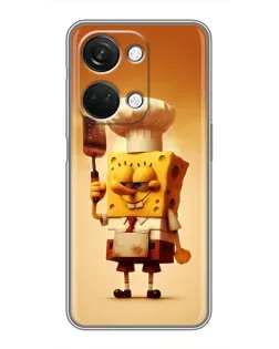 Чехол для OnePlus Nord 3 5G с картинкой «Губка Боб повар»