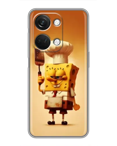 Чехол для OnePlus Nord 3 5G с картинкой «Губка Боб повар»