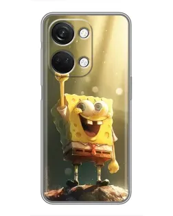 Чехол для OnePlus Nord 3 5G с картинкой «Сияющий Спанч Боб»