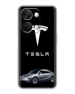 Чехол для OnePlus Nord 3 5G с картинкой «Tesla Model Y»