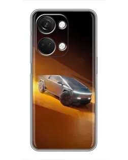 Чехол для OnePlus Nord 3 5G с картинкой «Cybertruck в пустыне»