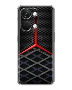 Чехол для OnePlus Nord 3 5G с картинкой «Mercedes Carbon Grid»