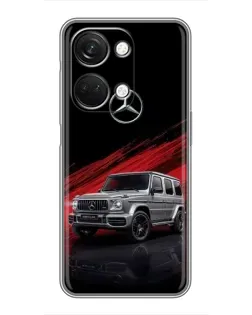 Чехол для OnePlus Nord 3 5G с картинкой «Mercedes G-Class красный»
