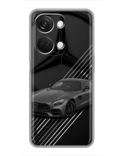 Чехол для OnePlus Nord 3 5G с картинкой «Mercedes AMG — графика»