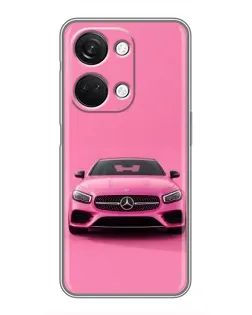 Чехол для OnePlus Nord 3 5G с картинкой «Розовый Mercedes AMG» Чехол для OnePlus Nord 3 5G с картинкой «Розовый Mercedes AMG»