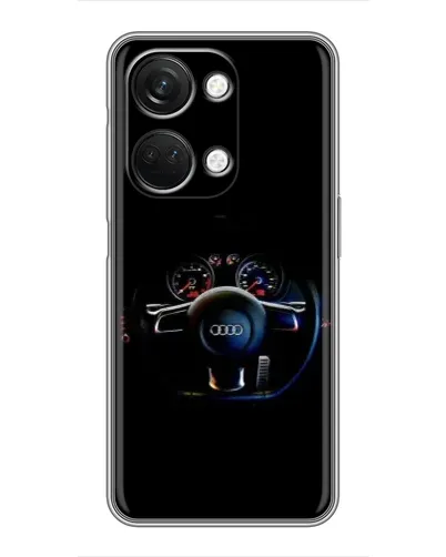 Чехол для OnePlus Nord 3 5G с картинкой «Салон Audi — руль»