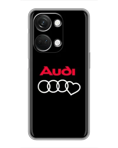 Чехол для OnePlus Nord 3 5G с картинкой «Логотип Audi Heart»