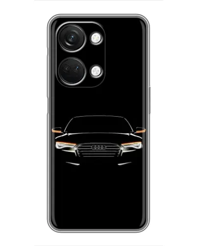 Чехол для OnePlus Nord 3 5G с картинкой «Audi — ночной контур»