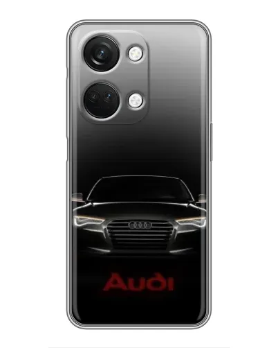Чехол для OnePlus Nord 3 5G с картинкой «Audi — градиентный контур»