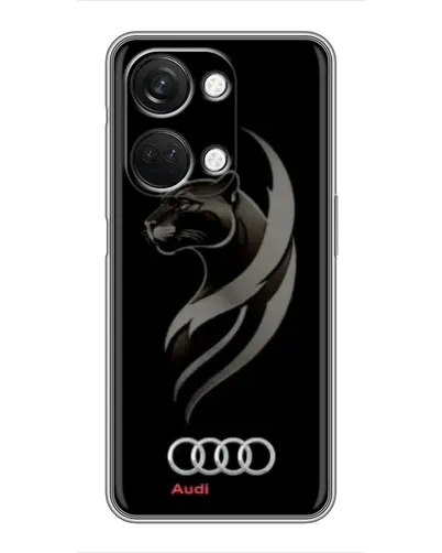 Чехол для OnePlus Nord 3 5G с картинкой «Графика — пантера и Audi»