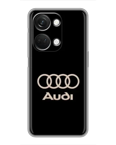 Чехол для OnePlus Nord 3 5G с картинкой «Audi — золотой логотип»
