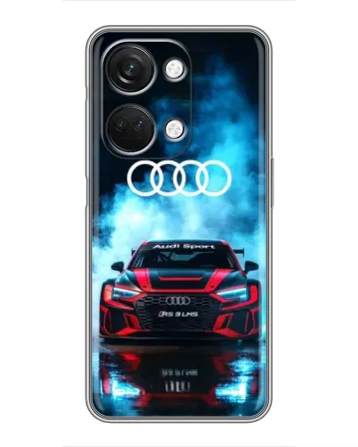 Чехол для OnePlus Nord 3 5G с картинкой «Audi Sport — неон»