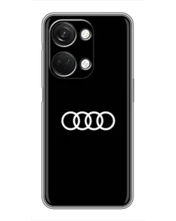 Чехол для OnePlus Nord 3 5G с картинкой «Audi White Logo» Чехол для OnePlus Nord 3 5G с картинкой «Audi White Logo»