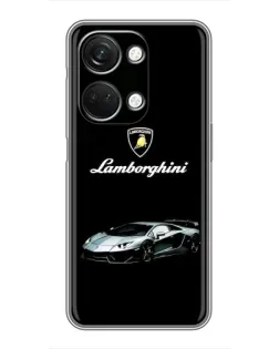 Чехол для OnePlus Nord 3 5G с картинкой «Логотип Lamborghini классика»