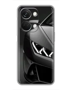 Чехол для OnePlus Nord 3 5G с картинкой «Lamborghini фары детализация»