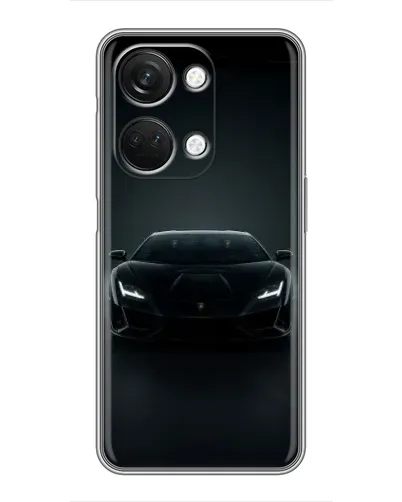 Чехол для OnePlus Nord 3 5G с картинкой «Черный Lamborghini Aventador»