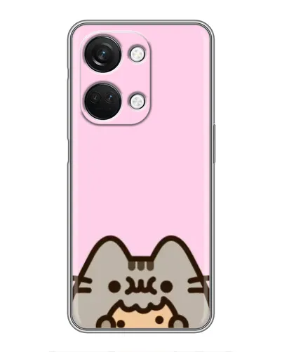 Чехол для OnePlus Nord 3 5G с картинкой «Pusheen и печенье»