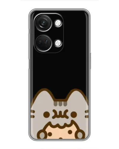 Чехол для OnePlus Nord 3 5G с картинкой «Пушин на черном»