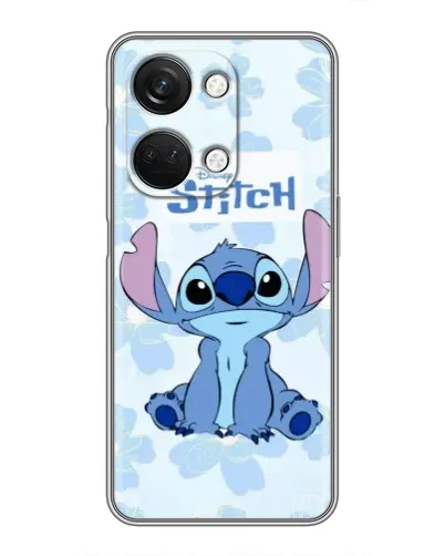 Чехол для OnePlus Nord 3 5G с картинкой «Stitch среди цветов»