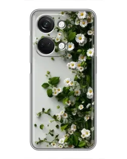 Чехол для OnePlus Nord 3 5G с картинкой «Ветка мелких белых цветов»