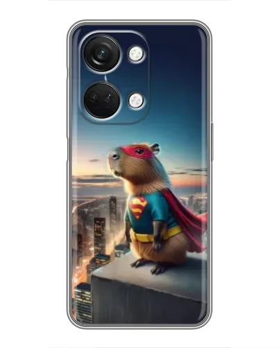 Чехол для OnePlus Nord 3 5G с картинкой «Капи-мен супергерой»