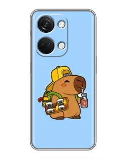 Чехол для OnePlus Nord 3 5G с картинкой «Капибара на скейте» Чехол для OnePlus Nord 3 5G с картинкой «Капибара на скейте»