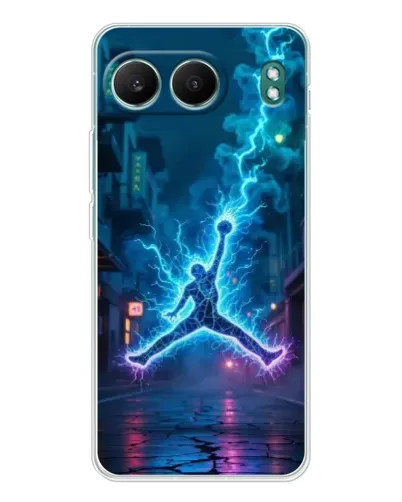 Чехол для OnePlus Nord 4 с картинкой «Jordan Gold Jumpman»